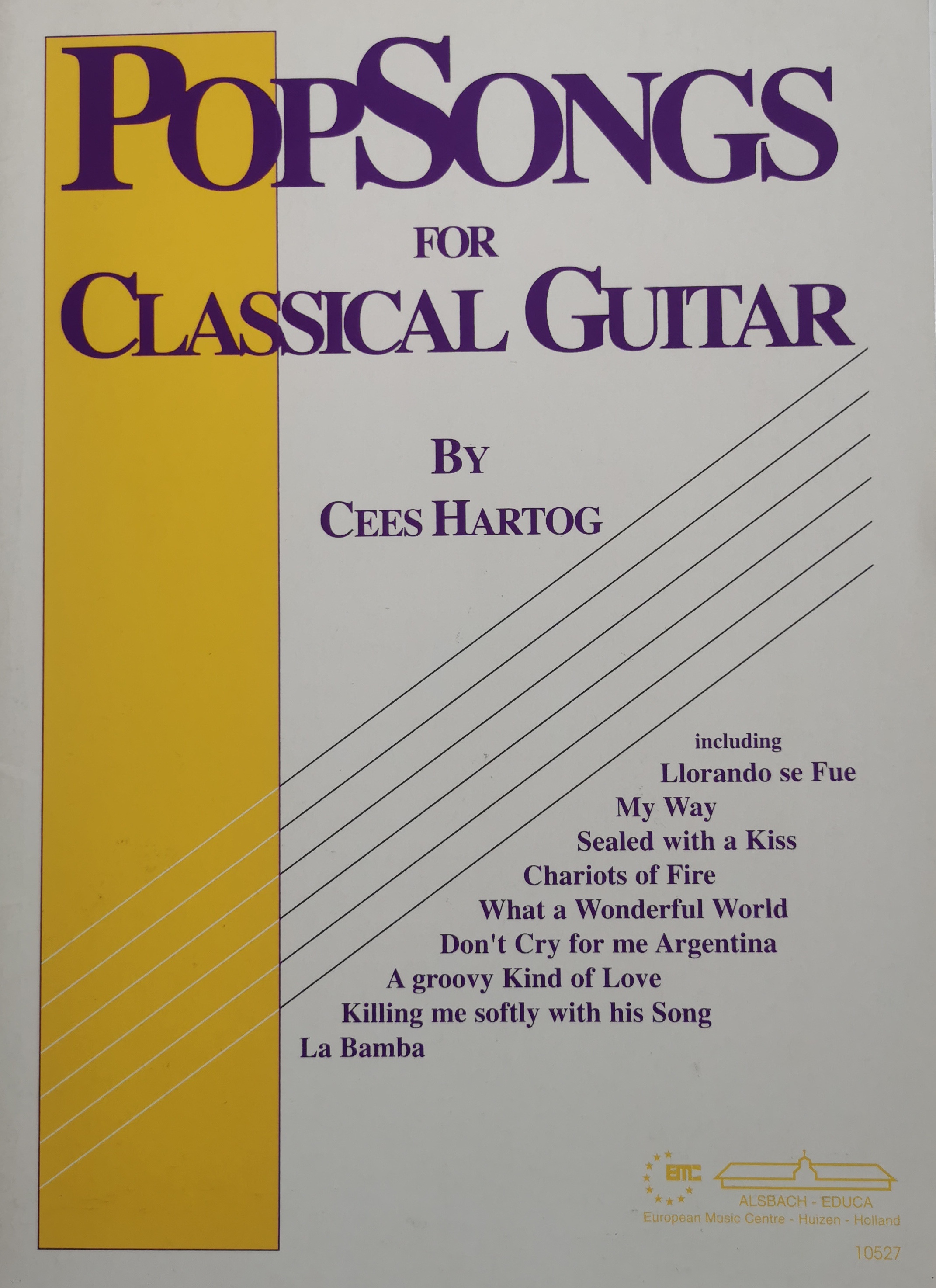 Hartog  Pop Songs for Classical Guitar 1*