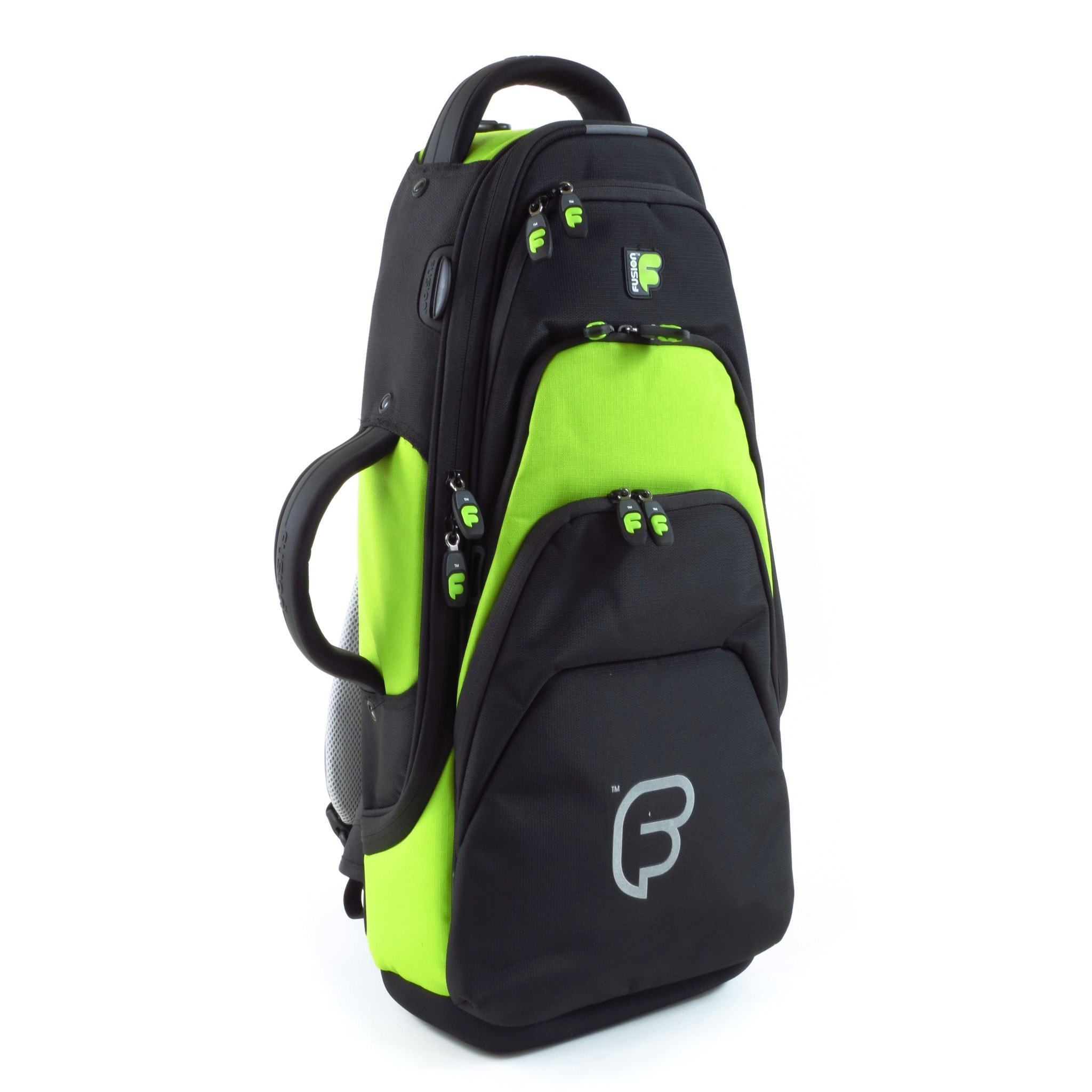 Fusion Bag Altsaxophon PW-01-L, black/ lime* Fusion Bag Altsaxophon PW-01-L, black/ lime*