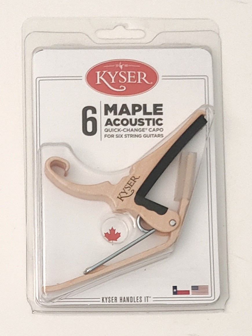 Kyser Kapodaster Westerngitarre Quick Change Ahorn*