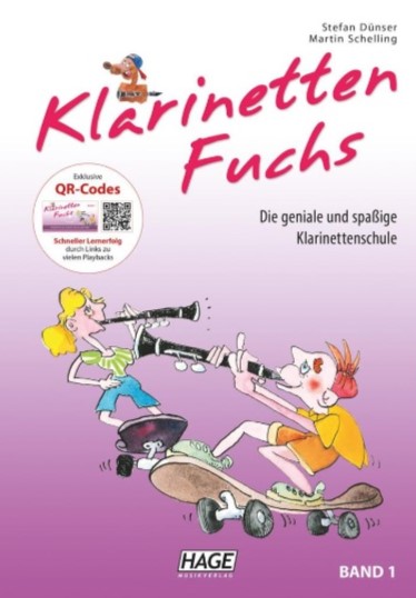 Dünser, S. Klarinetten- Fuchs Band 1+ QR-Code*