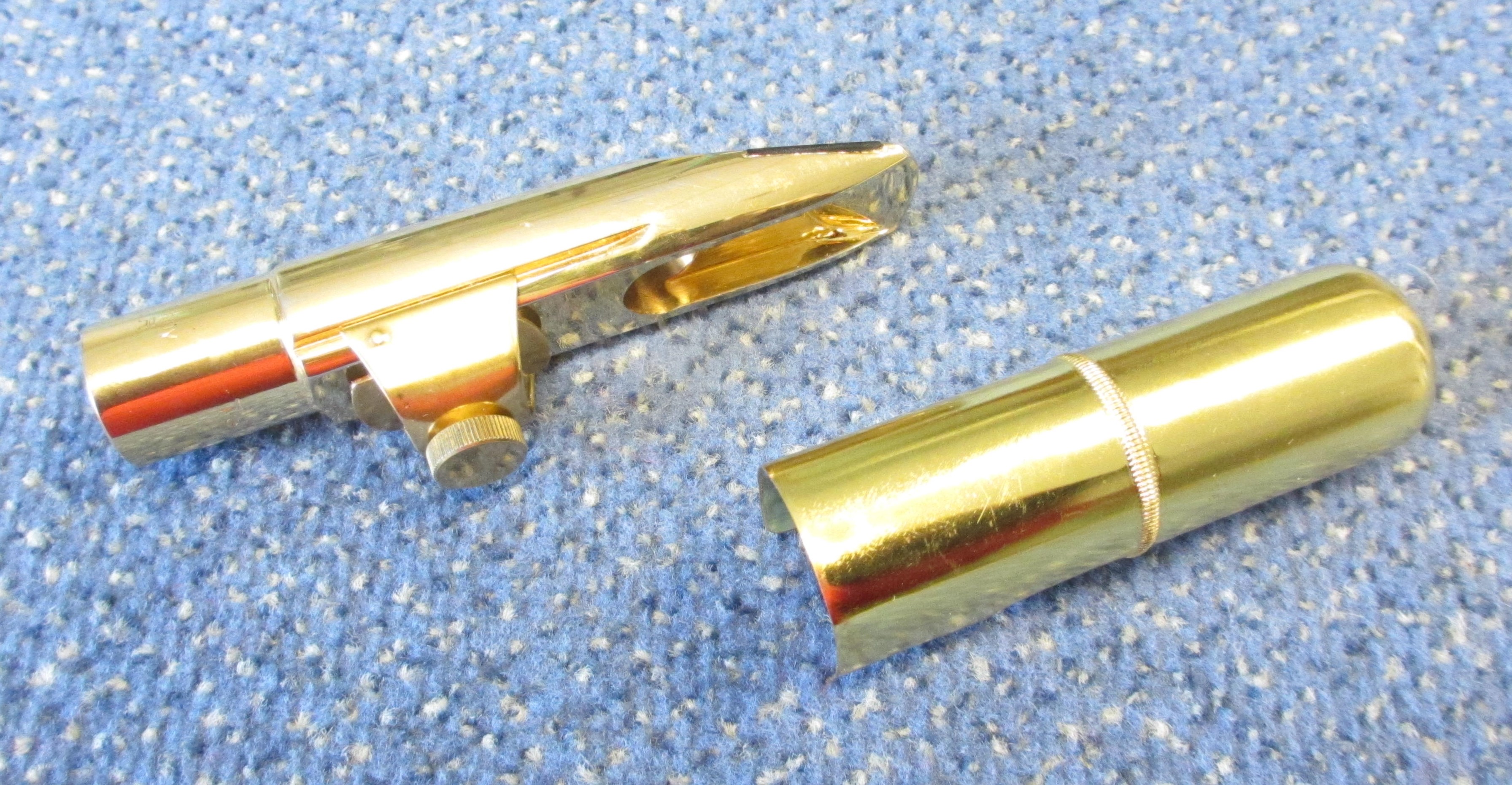 Zinner Mundstück Tenorsax. 111/9  Select Gold VFM*