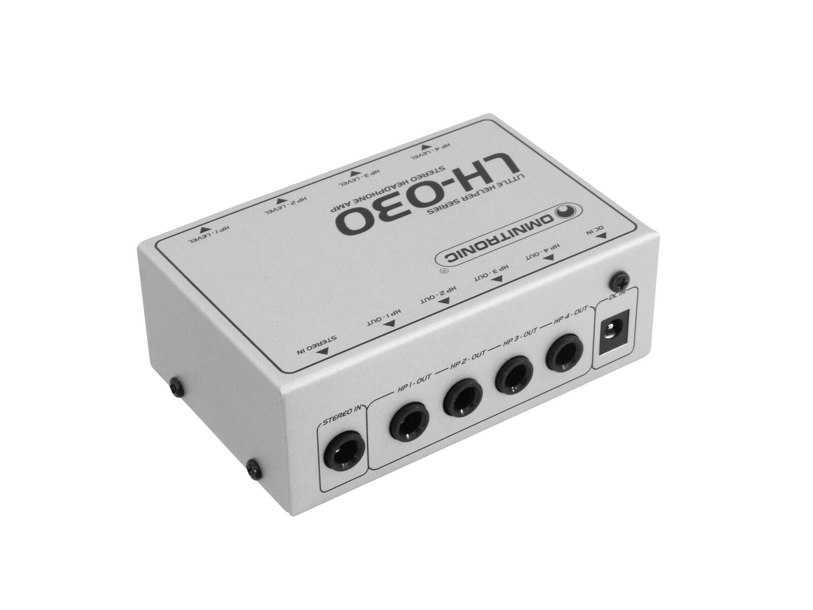 Omnitronic LH030 Kopfhörerverstärker 4-kanalig