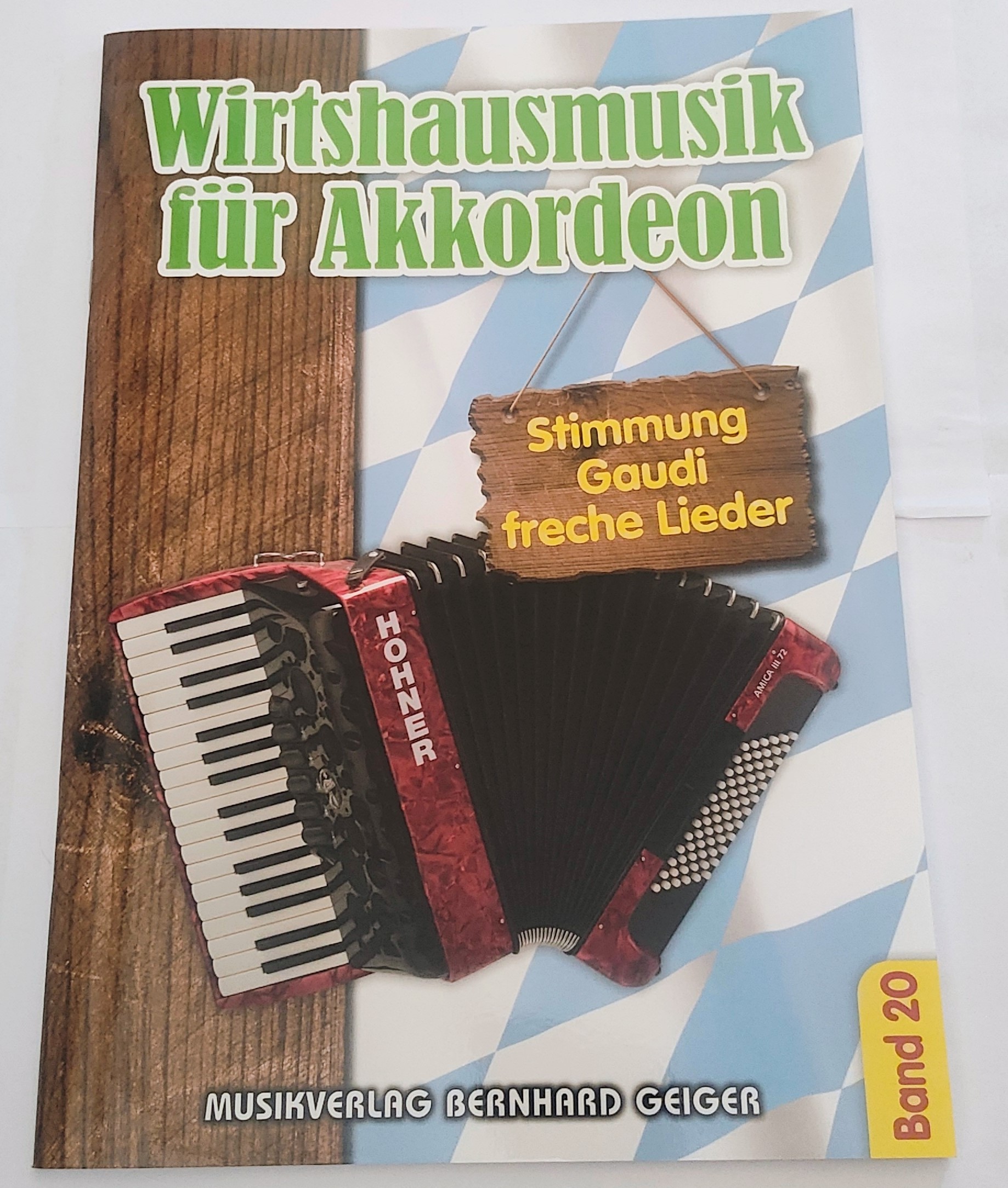 Wirtshausmusik für Akkordeon Band 20*