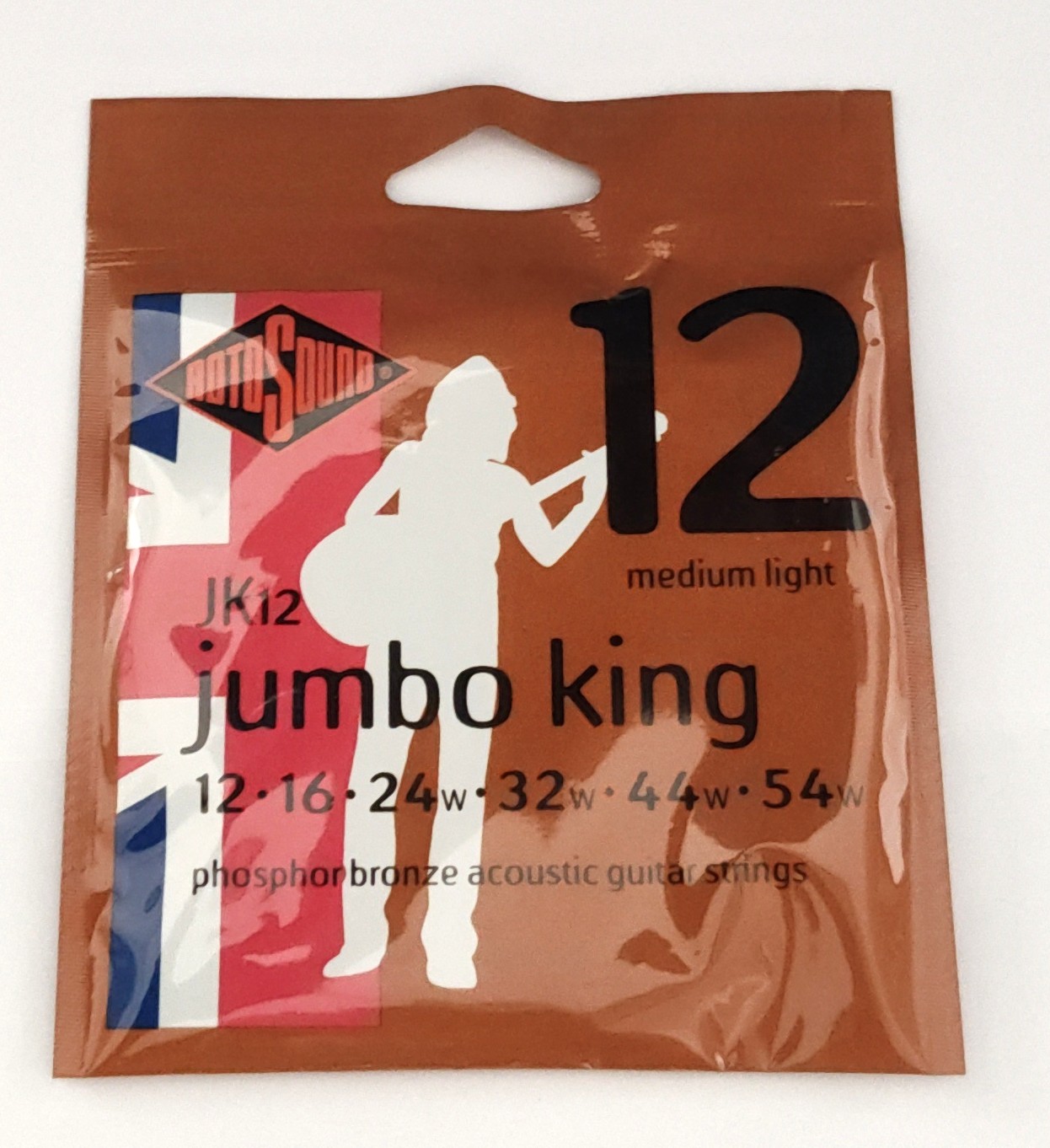 Rotosound Saiten Westerngit. 12- 54 Jumbo King JK12*