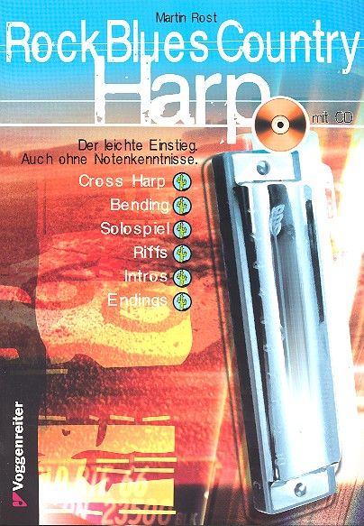 M. Rost Rock, Blues, Country Harp+ CD* M. Rost Rock, Blues, Country Harp+ CD*