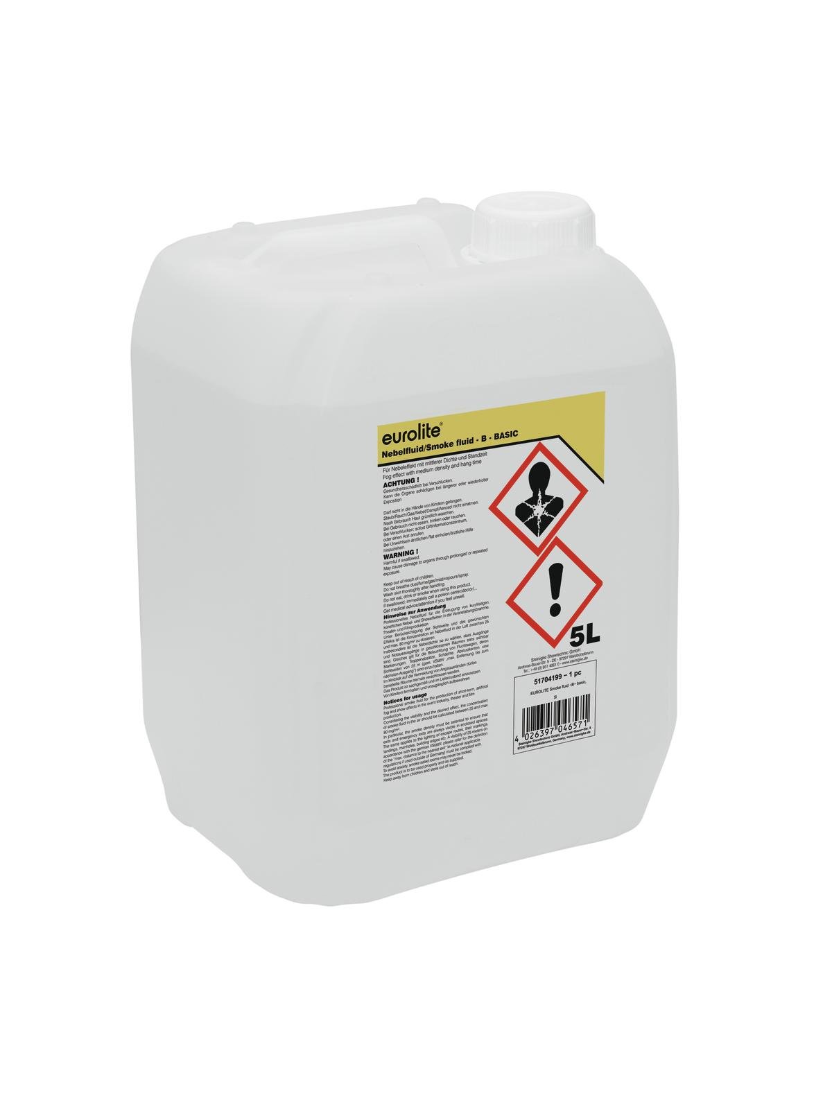 Eurolite Nebelfluid 5 Liter B Basic