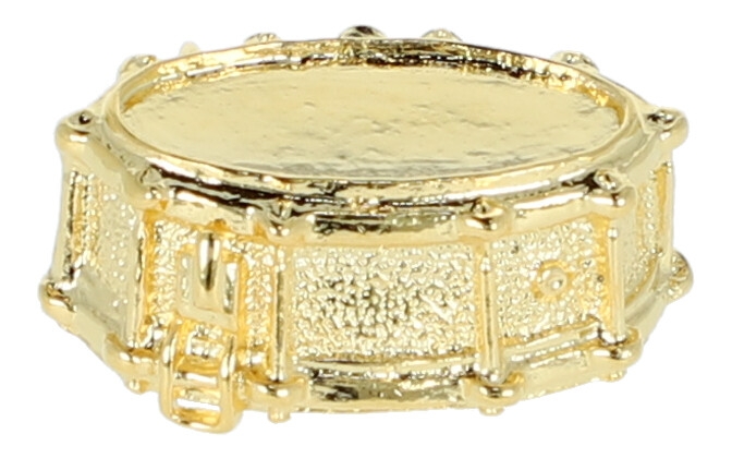 Pin Anstecker Snare Drum gold