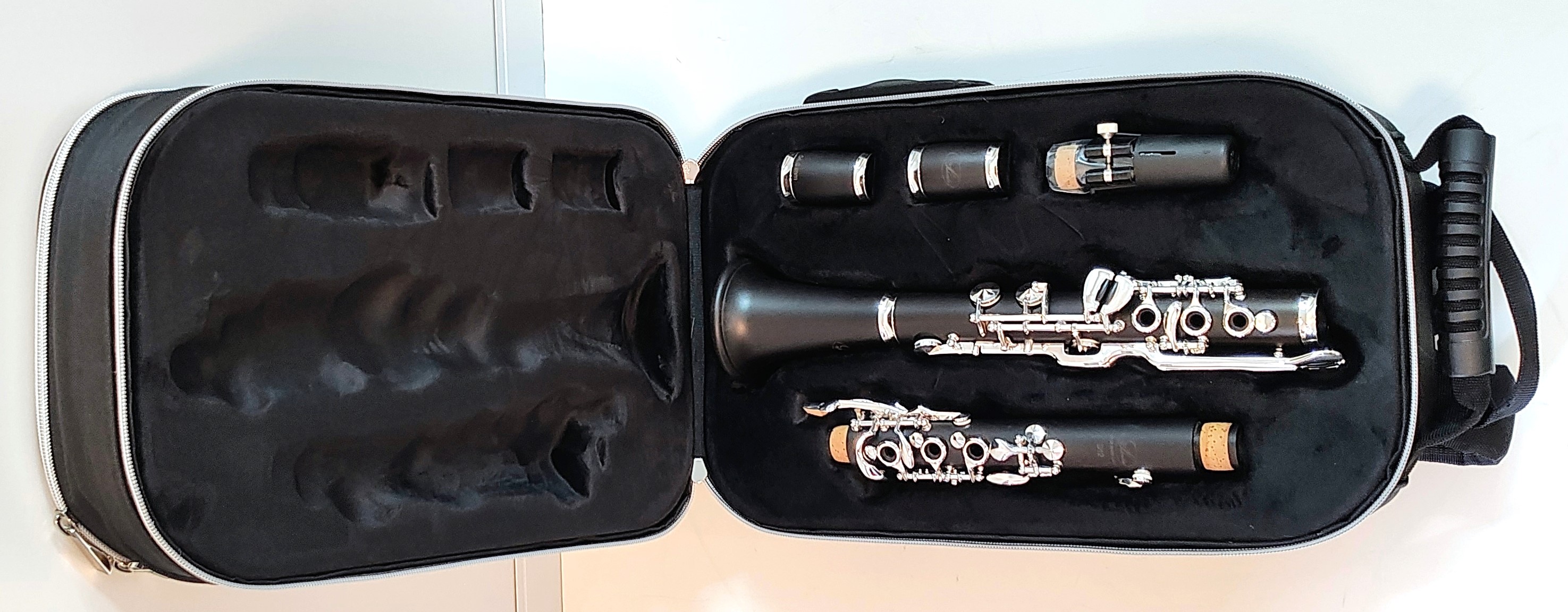 W. Schreiber Klarinette D12, 16 Klappen + Rucksackgarn.*