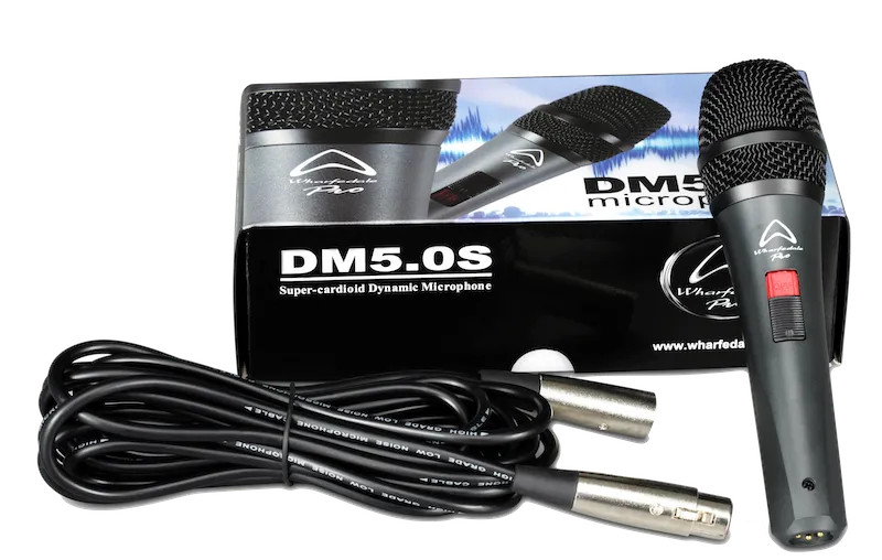 Wharfedale DM 5.0S dynamisches Mikrofon mit Schalter