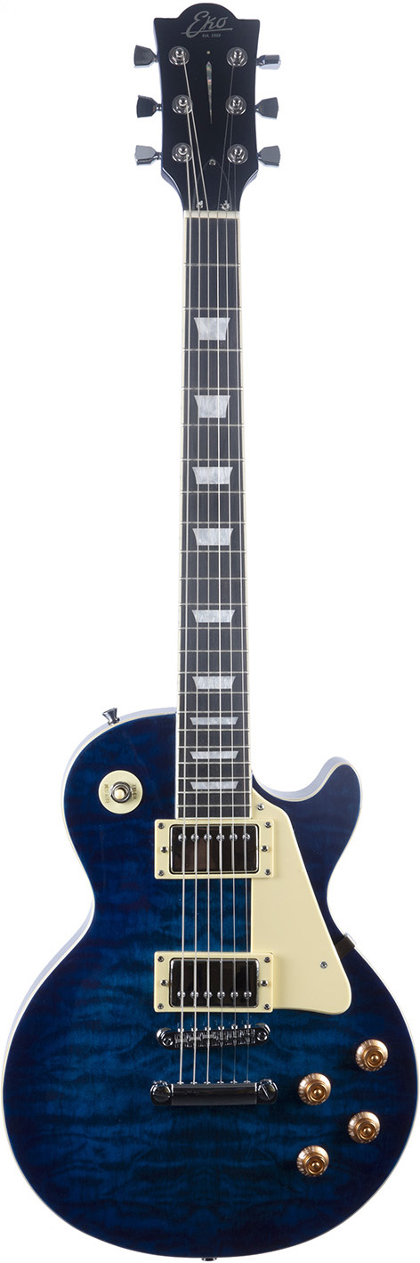 EKO E-Gitarre GEE LS300-BLU, blau lack.*