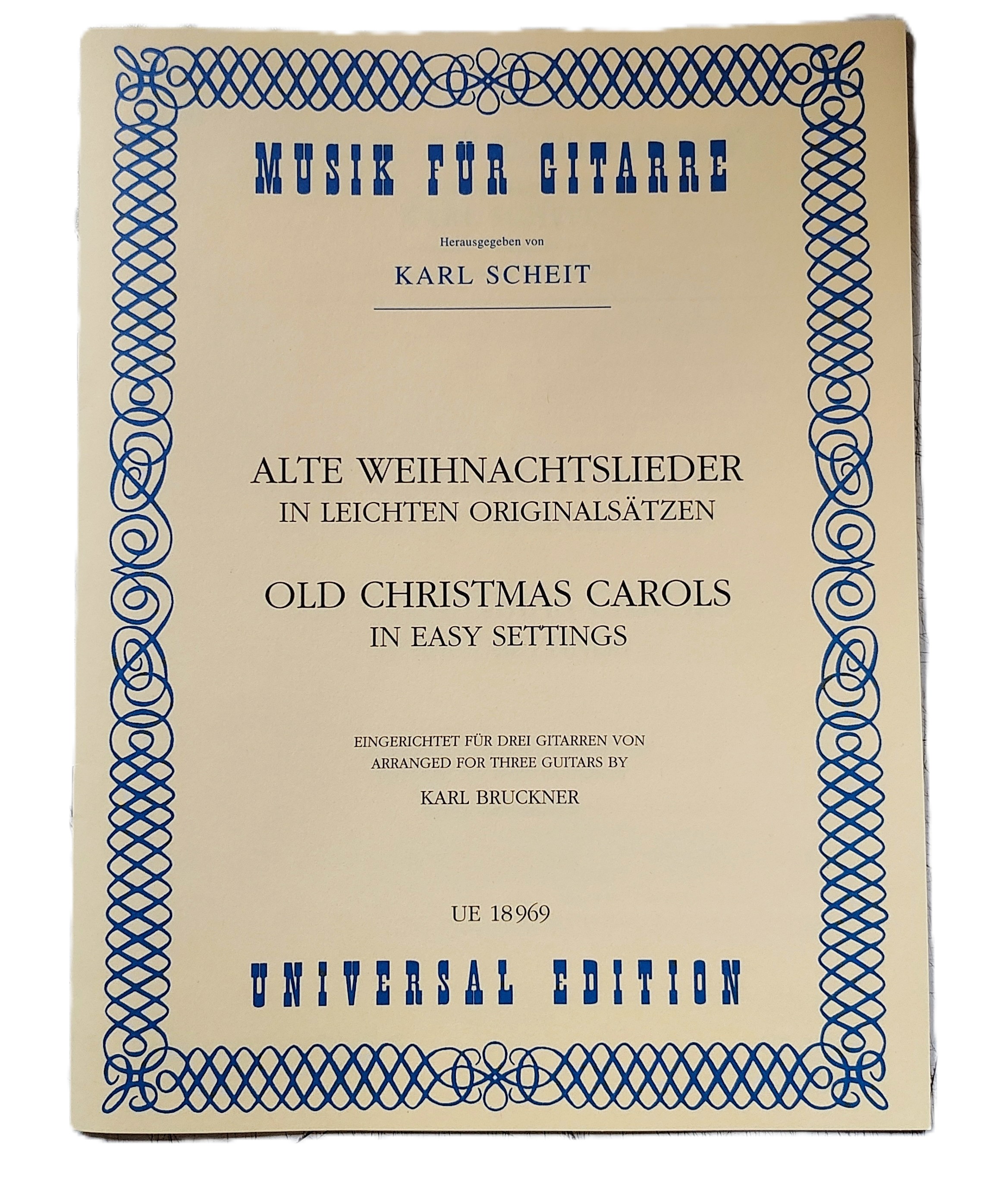Bruckner, K. Alte Weihnachtslieder für 3 Gitarren*