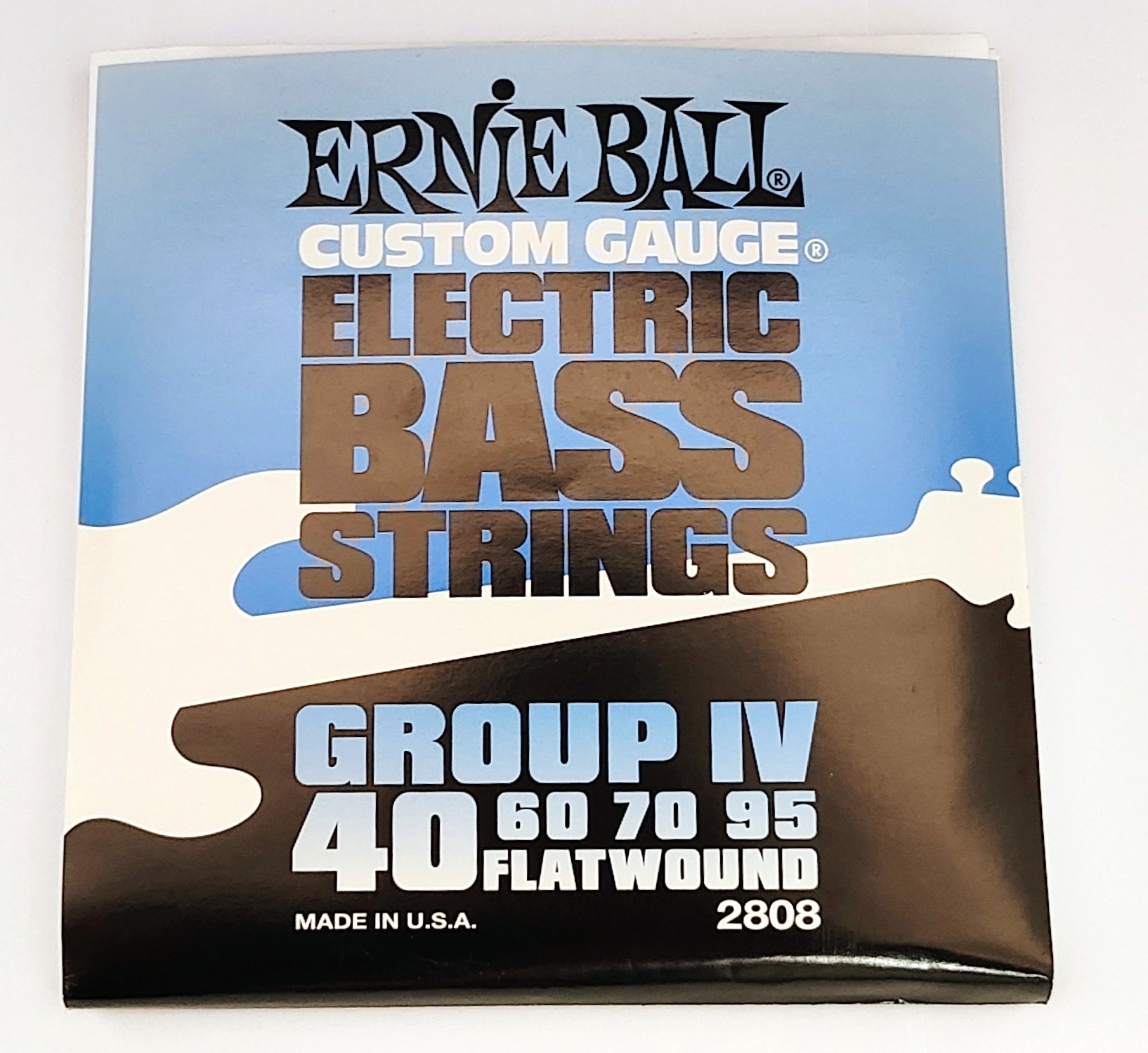 Ernie Ball Saiten E- Bass 040-095 Flatwound, 2808*