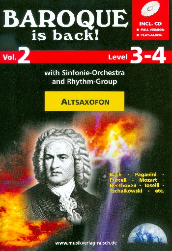 Baroque is back AS/ TS. Vol.2+ CD alte Auflage* Baroque is back AS/ TS. Vol.2+ CD alte Auflage*