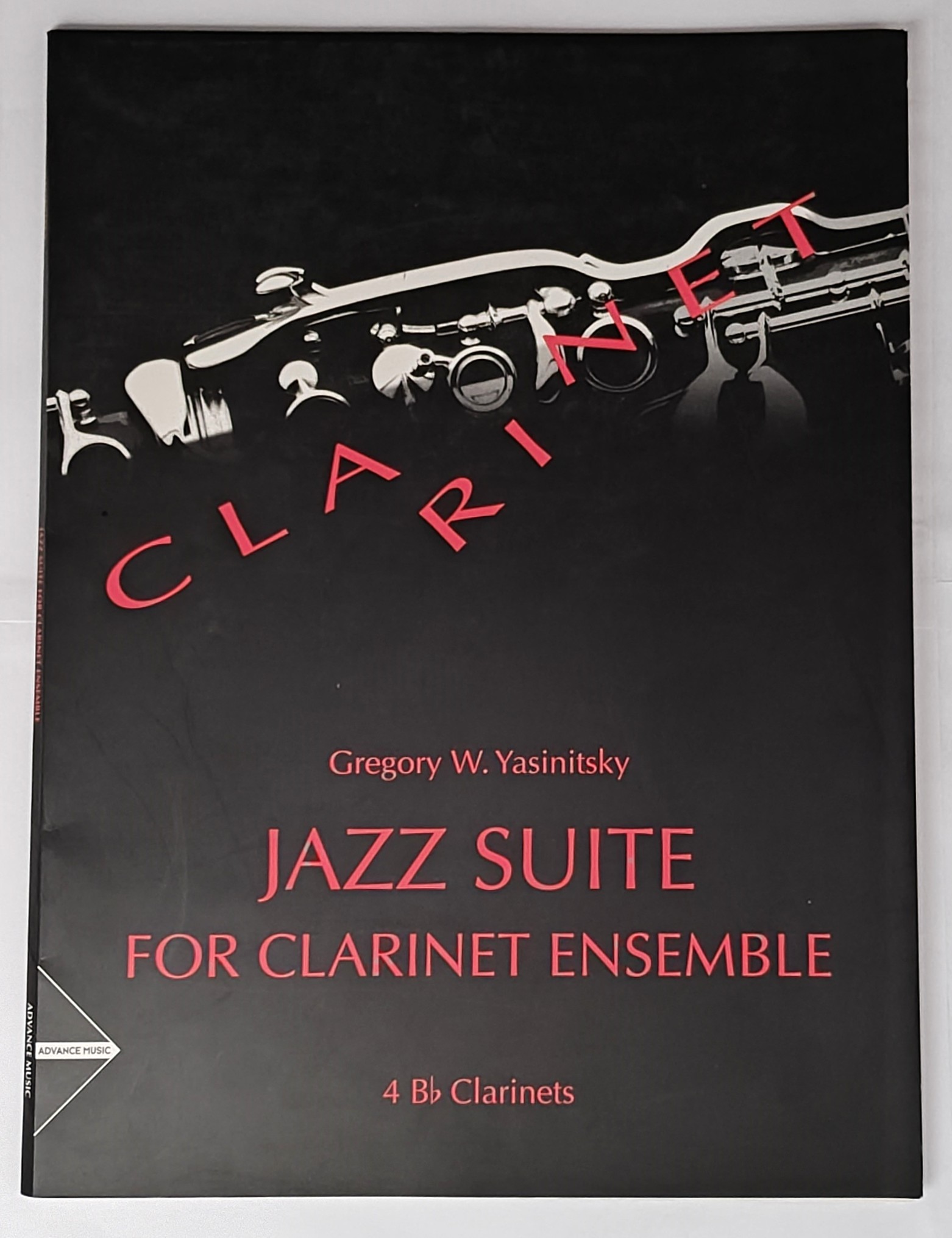 Yasinitsky, G.W.  Jazz Suite for Clarinet Ensemle*