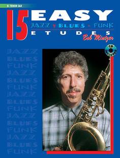 Mintzer, B.15 easy Jazz, Blues & Funk Etudes TS+online aud*