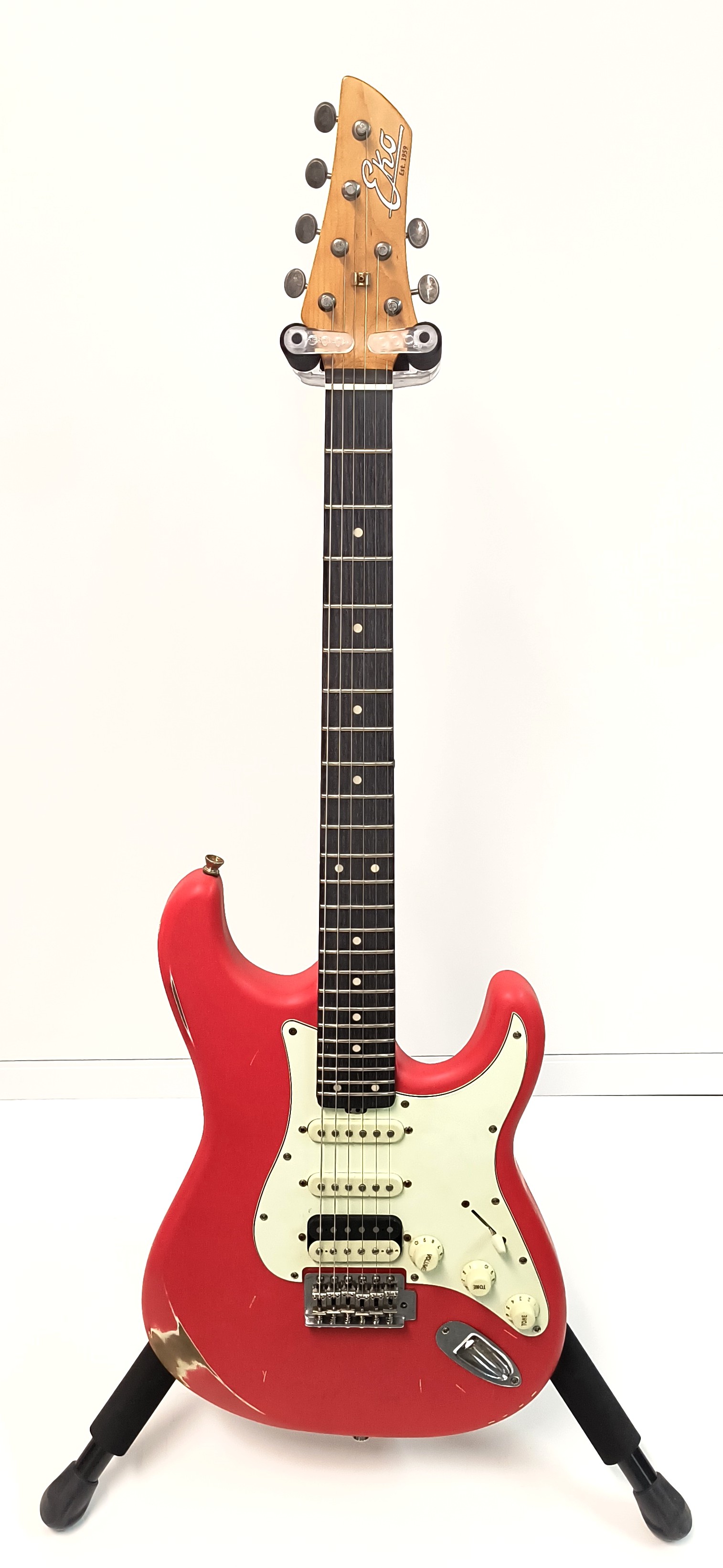EKO E-Gitarre GEE AIRE-RELIC-RED rot*