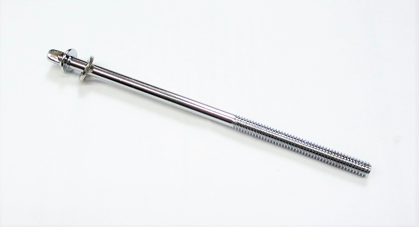 Spannschraube 115mm 7/32" m. washer für Bassdrum*