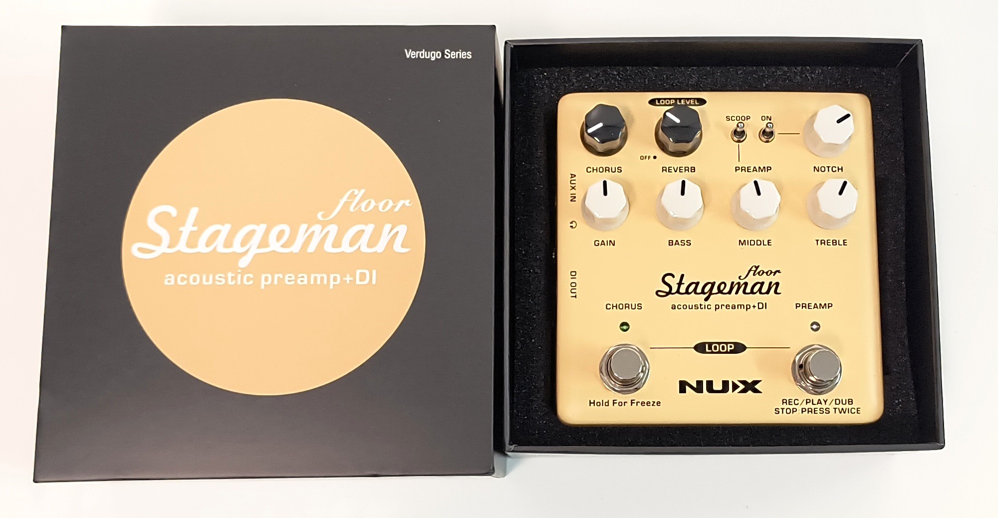 NUX Stageman Floor Acoustic-Preamp + DI*