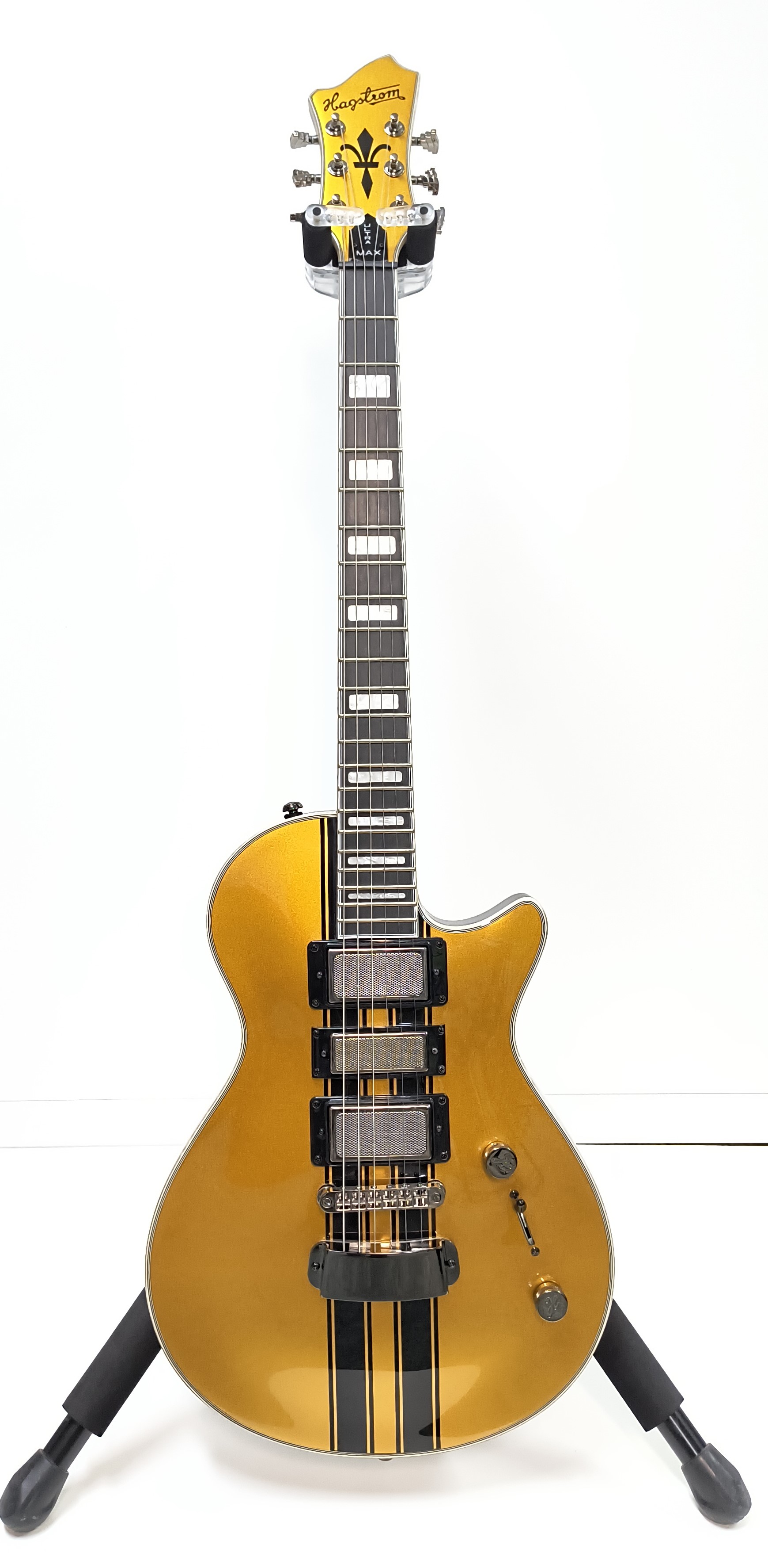 Hagstrom E-Gitarre Ultra Max Special Edition GT gold met.*