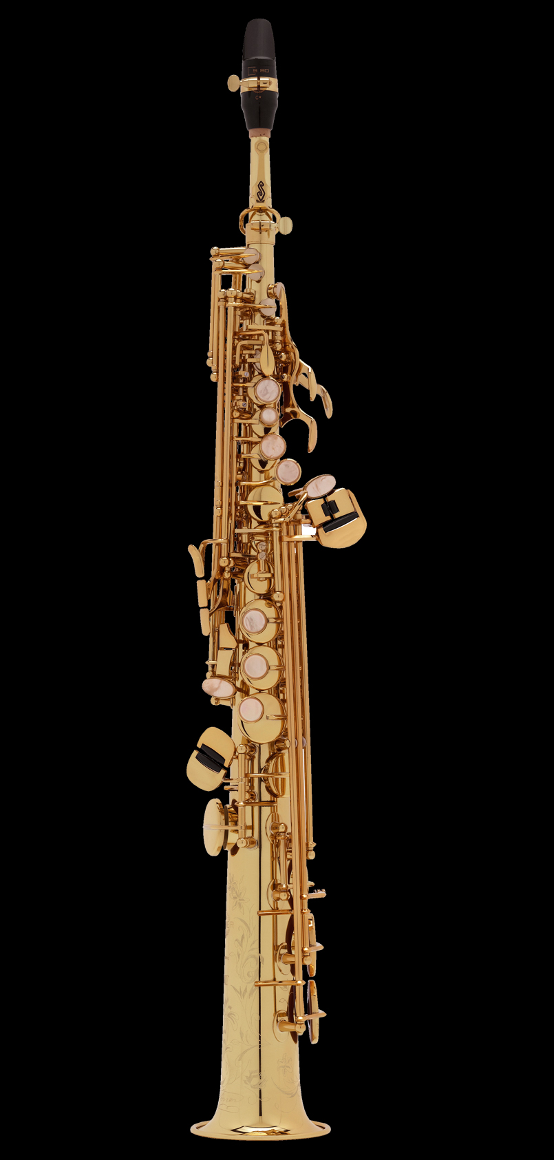 Selmer Sopransaxophon Super Action 80 II Goldlack