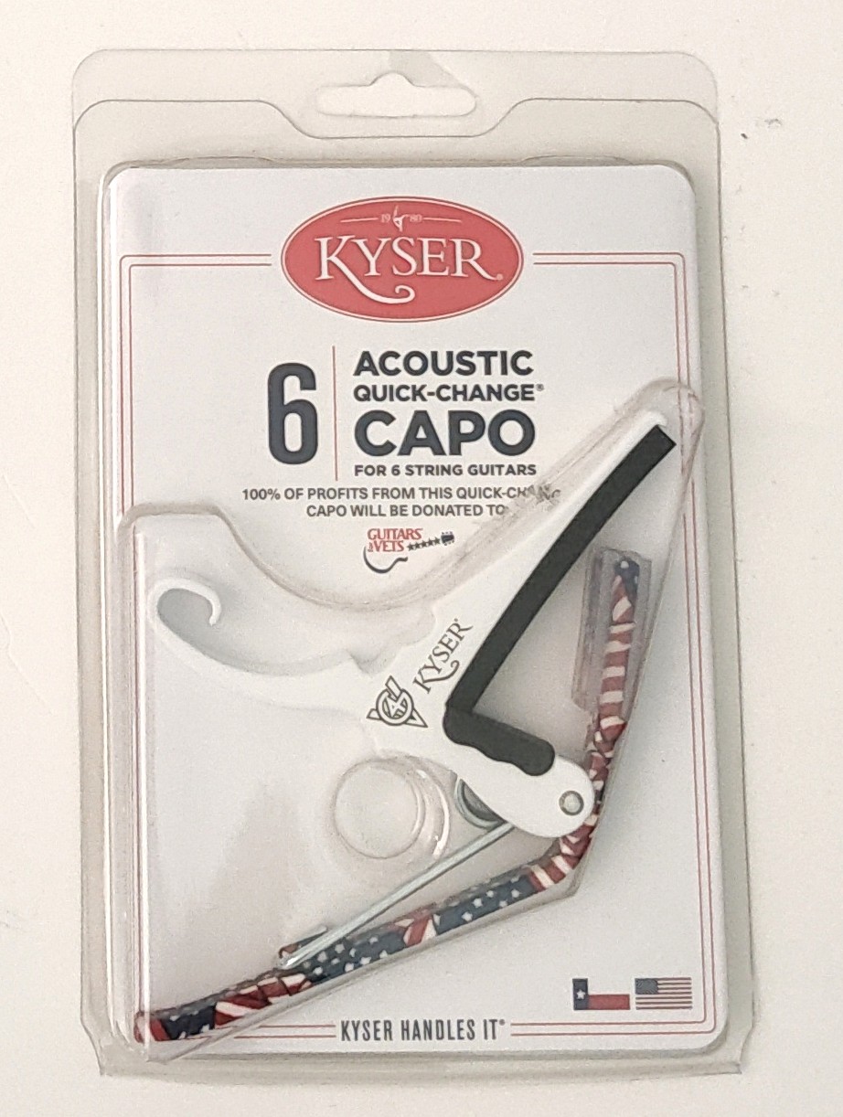 Kyser Kapodaster Konzertgitarre Quick Change amerik. Style*