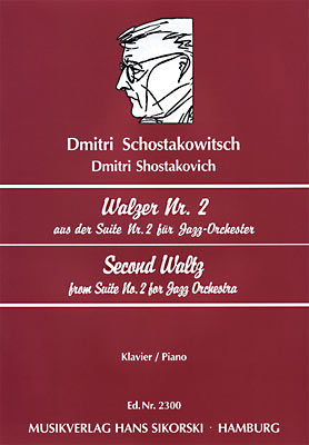 D. Shostakowitsch Walzer Nr.2 für Altsaxophon + Piano*