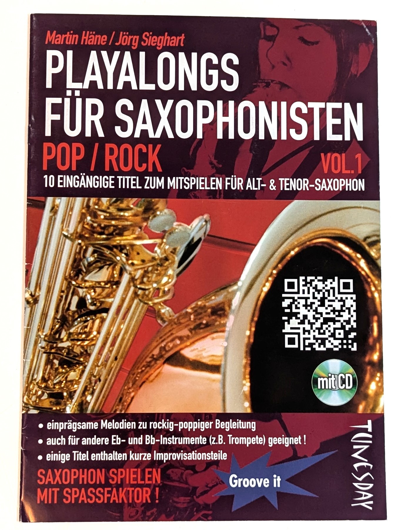Häne/Sieghart Playalongs für Saxophonisten 1+ CD*