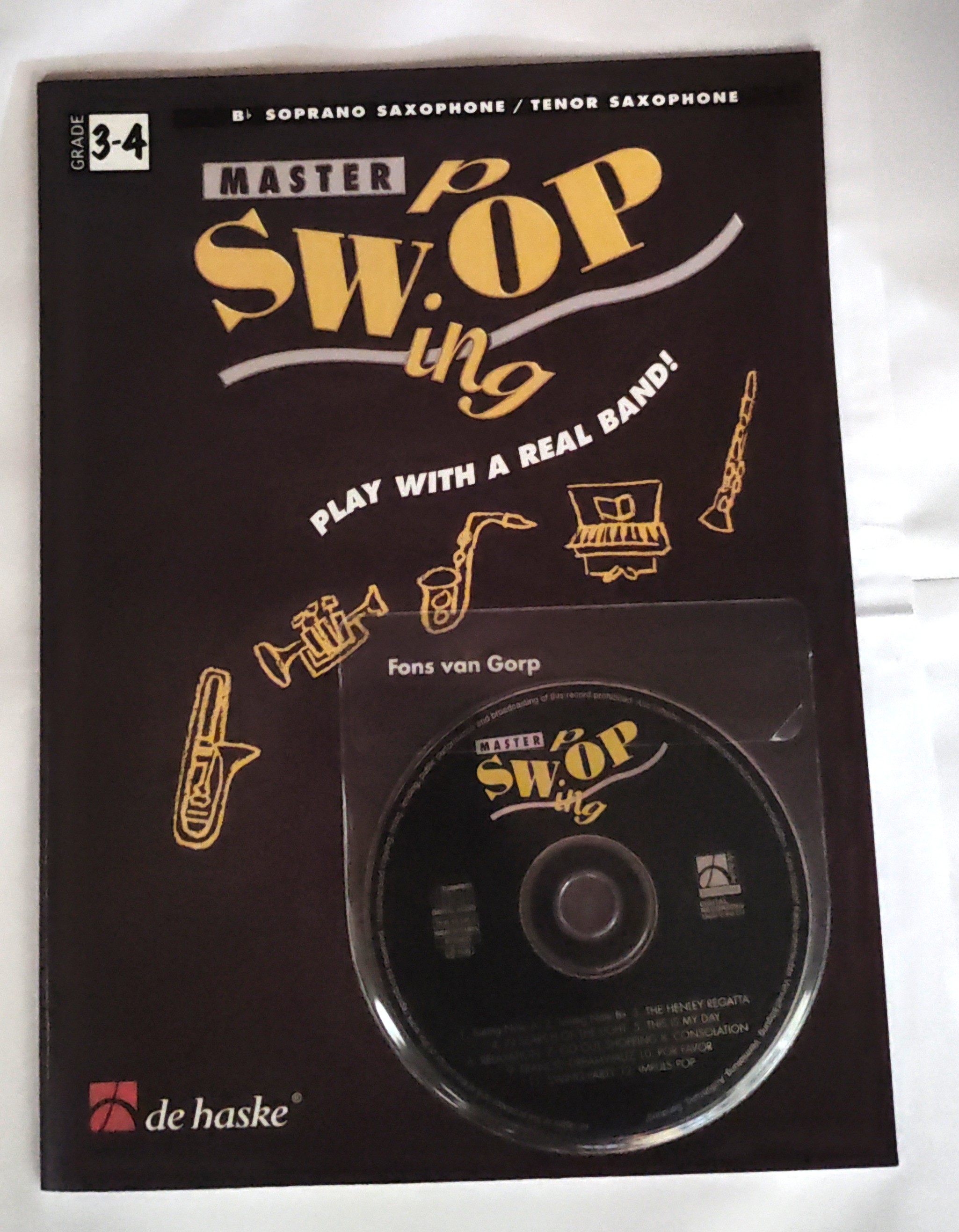 Gorp, F. Master Swop Tenor/Sopransaxophon+ CD*