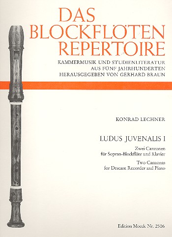 Das Blockflöten Repertoire K. Lechner Ludus Juvenalis 1*