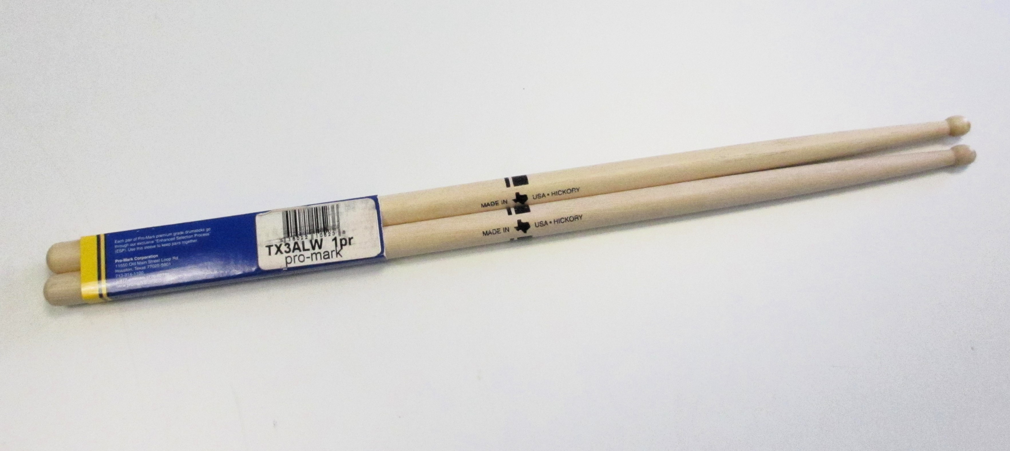 ProMark 3A Millenium II TX3ALW Sticks Hickory* NOS*