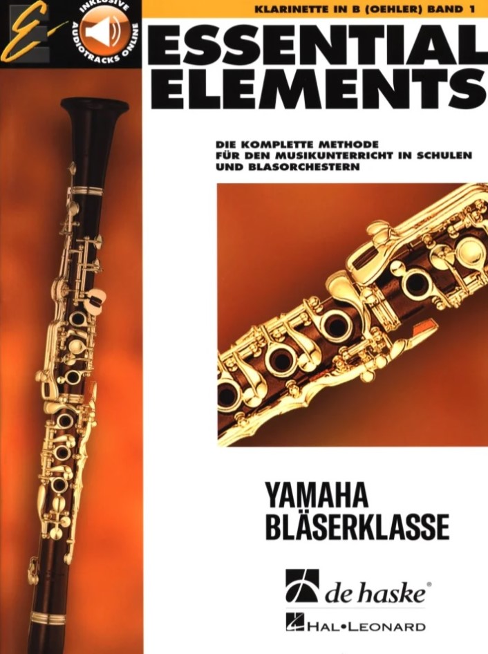 Essential Elements B-Klarinette Band 1+ online audio*
