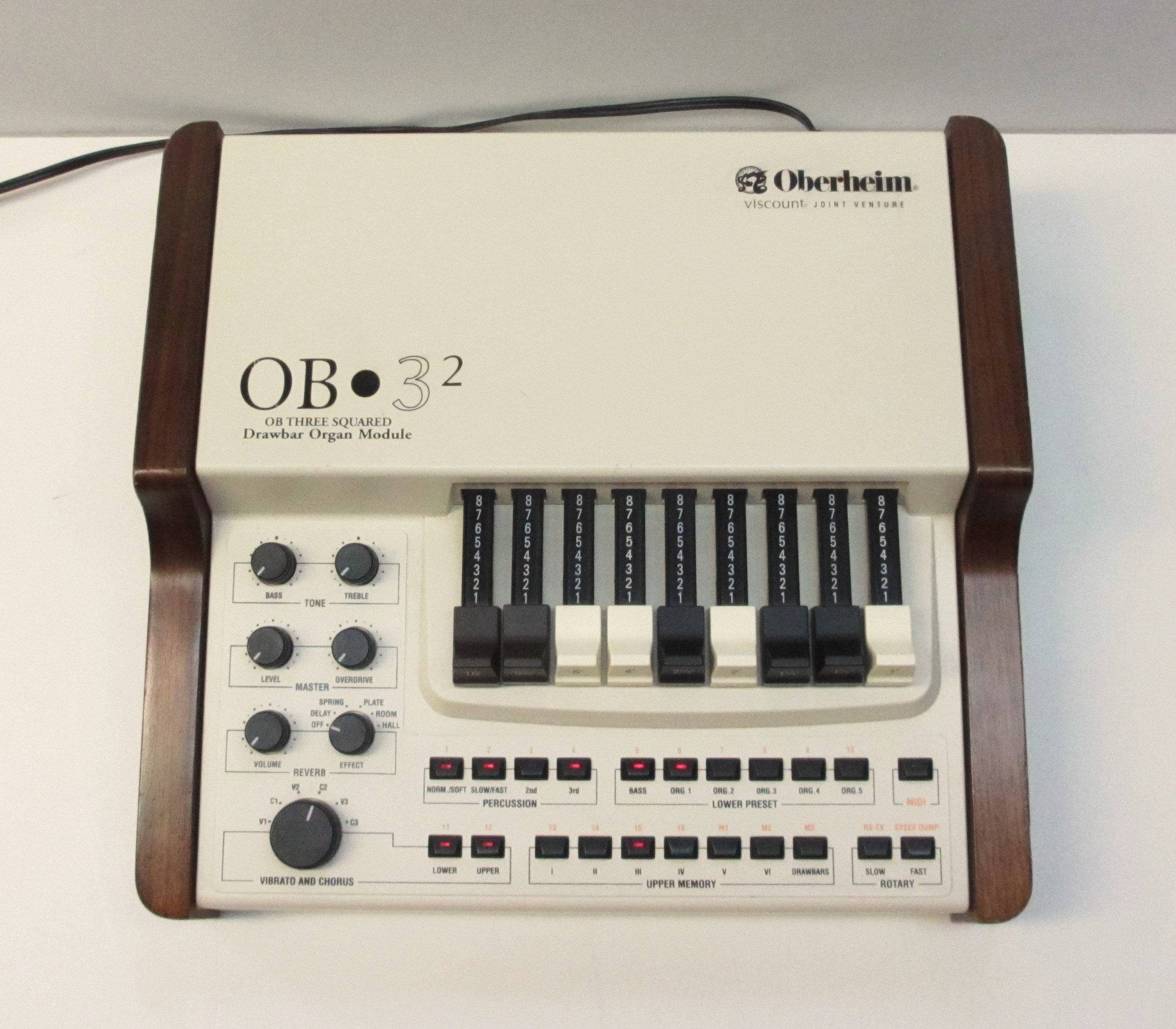 Oberheim Viscount OB3² (squared) SN: 51607/02 A&V