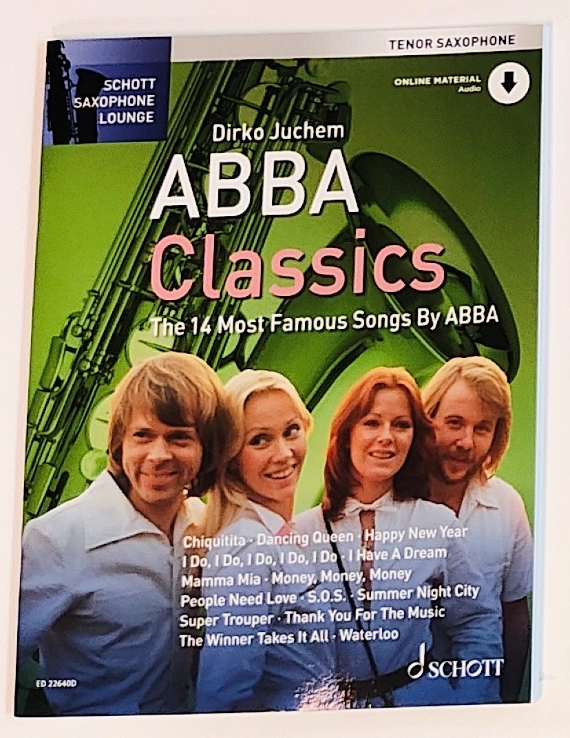 Juchem, D. Sax Lounge ABBA Classics TS/Klav+ online audio*