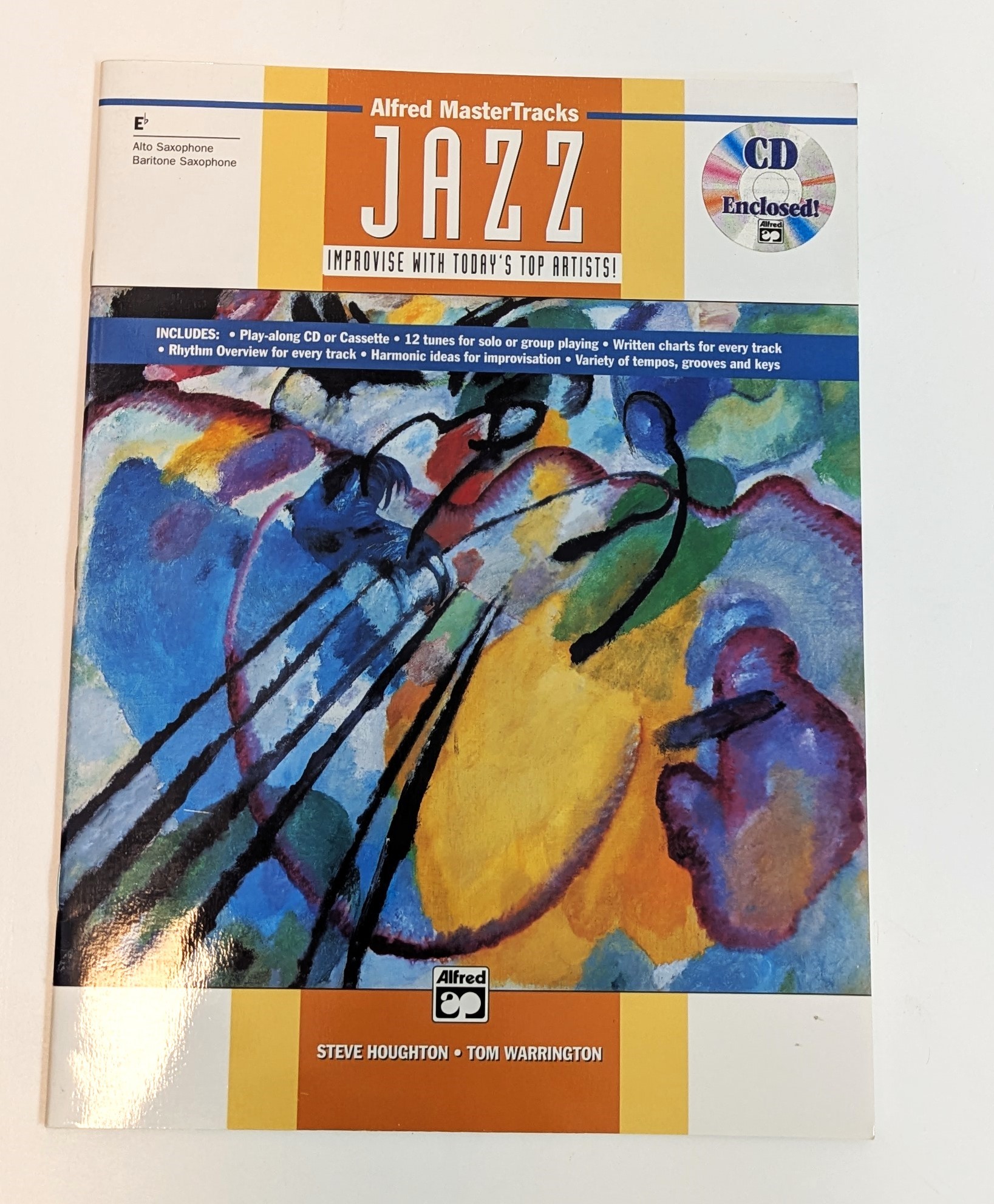 Alfred Master Tracks Jazz Alt/Baritonsaxophon+ CD*