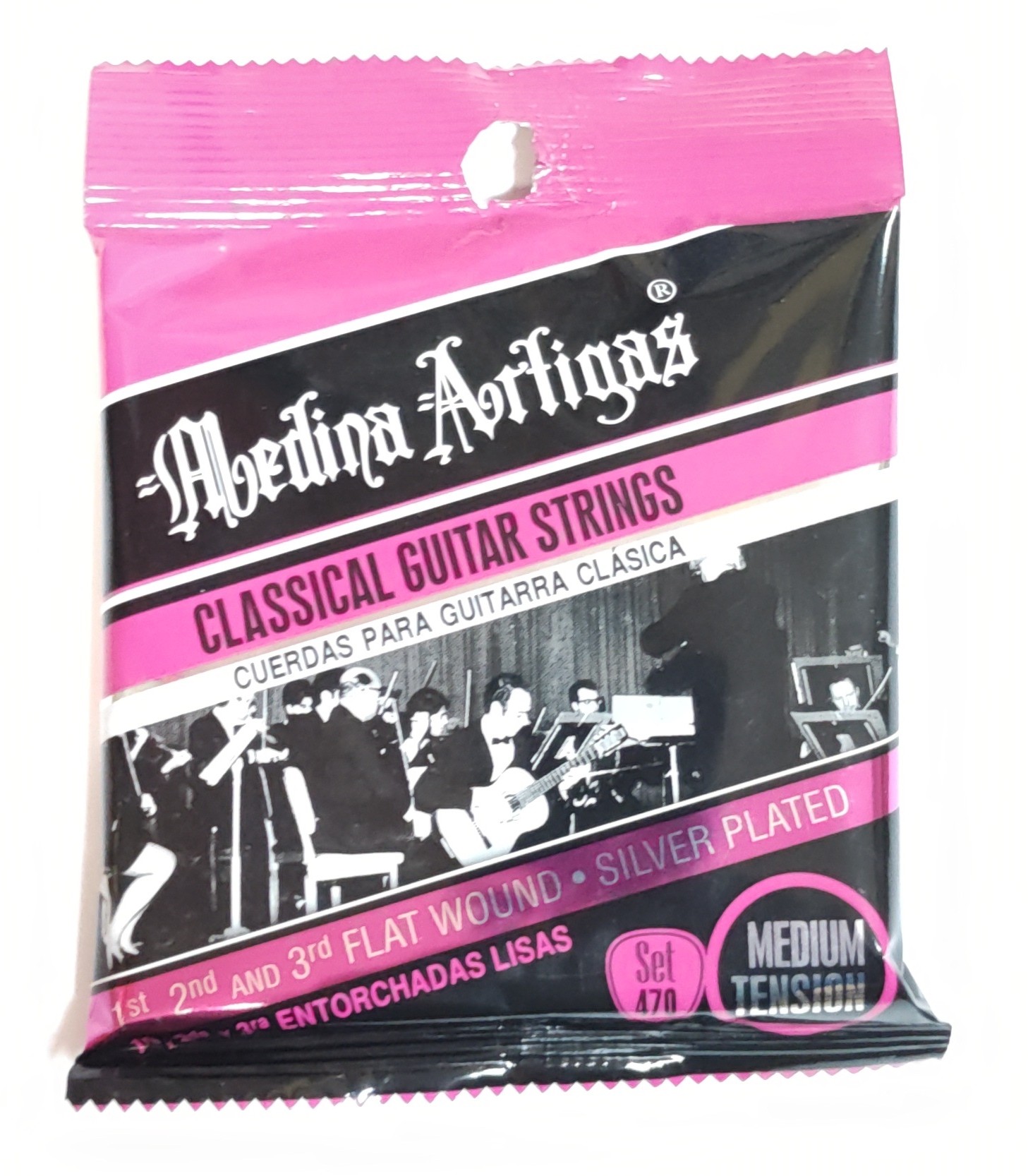 Medina Artigas Saiten Konzertgitarre Violeta 470*