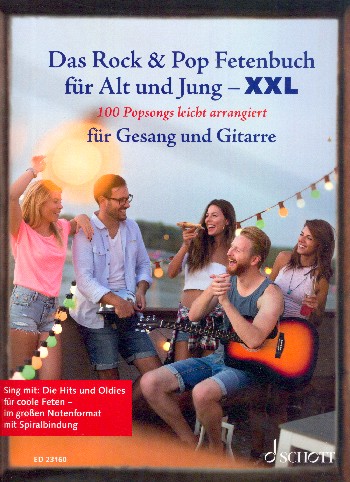Das Rock & Pop Fetenbuch für Alt+ Jung 2 XXL- Gitarre*