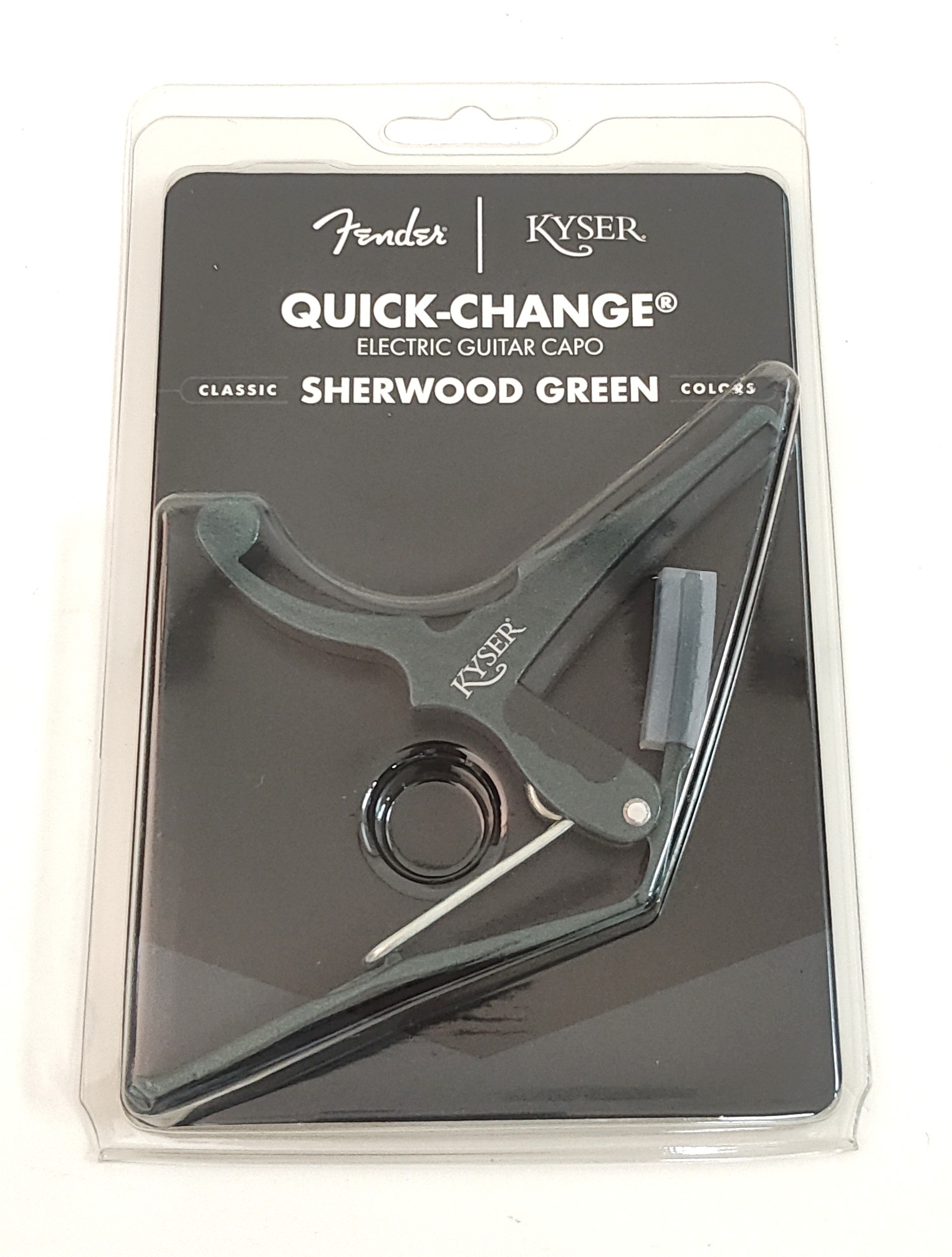 Fender / Kyser Kapodaster E-Gitarre Quick Change grün*