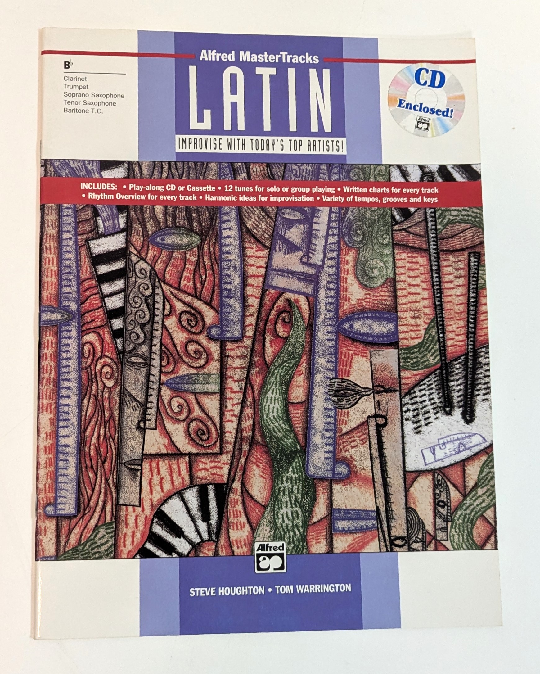 Alfred Master Tracks Latin mit CD B-Stimme*