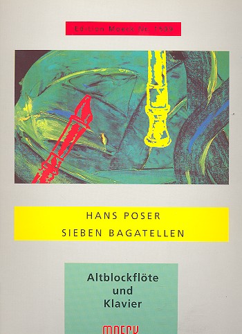 H. Poser Sieben Bagatellen für Alt-Blf/Klav.*
