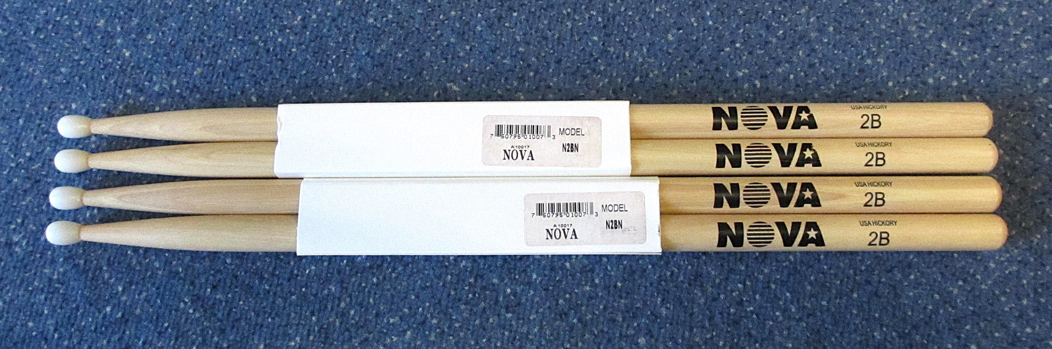 Vic Firth Sticks Nova 2BN, Nylon Tip*