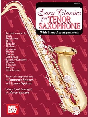 Easy Classics For Tenor Saxophone/ Piano*