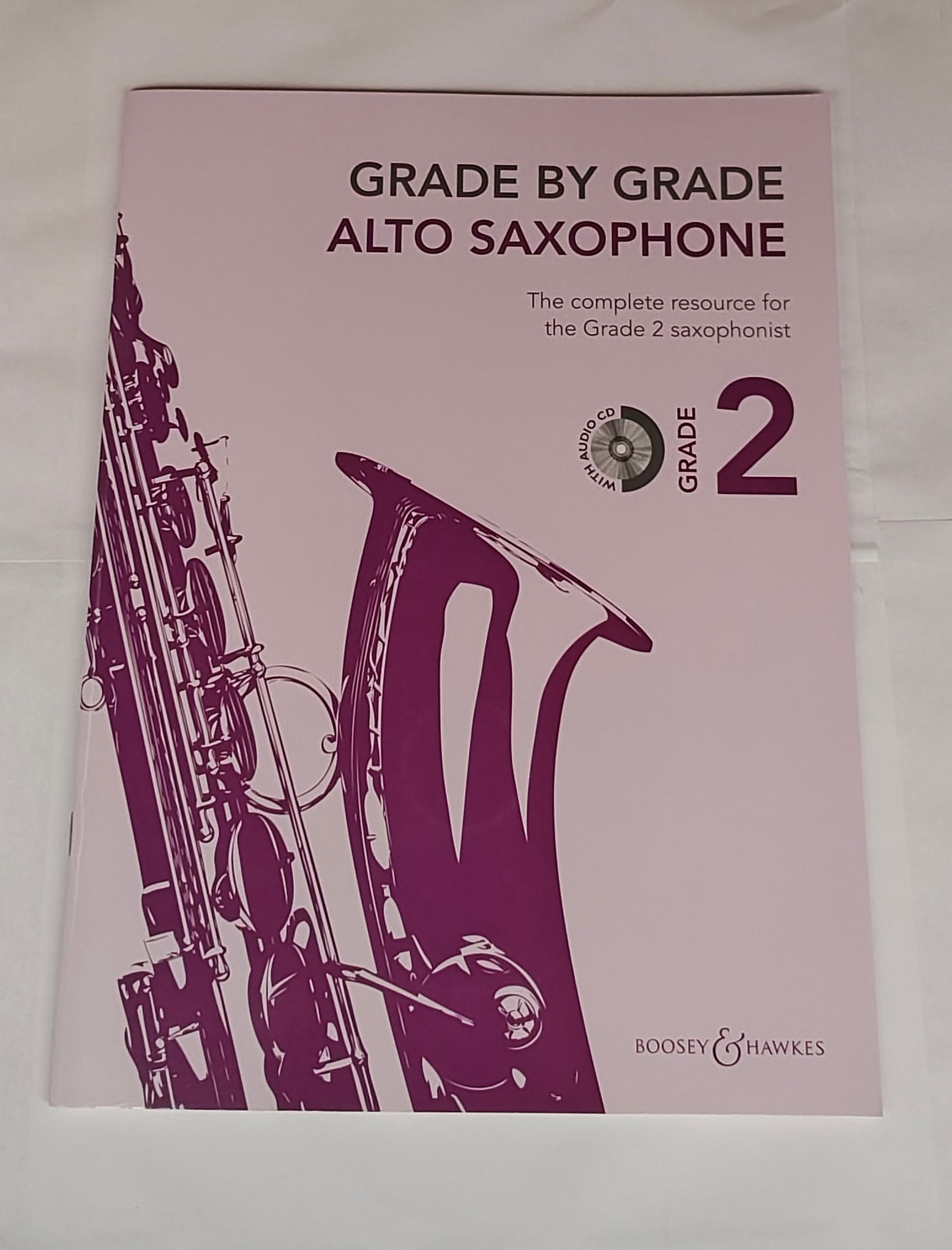 Grade by Grade Altsaxophon/Klavier 2+ CD