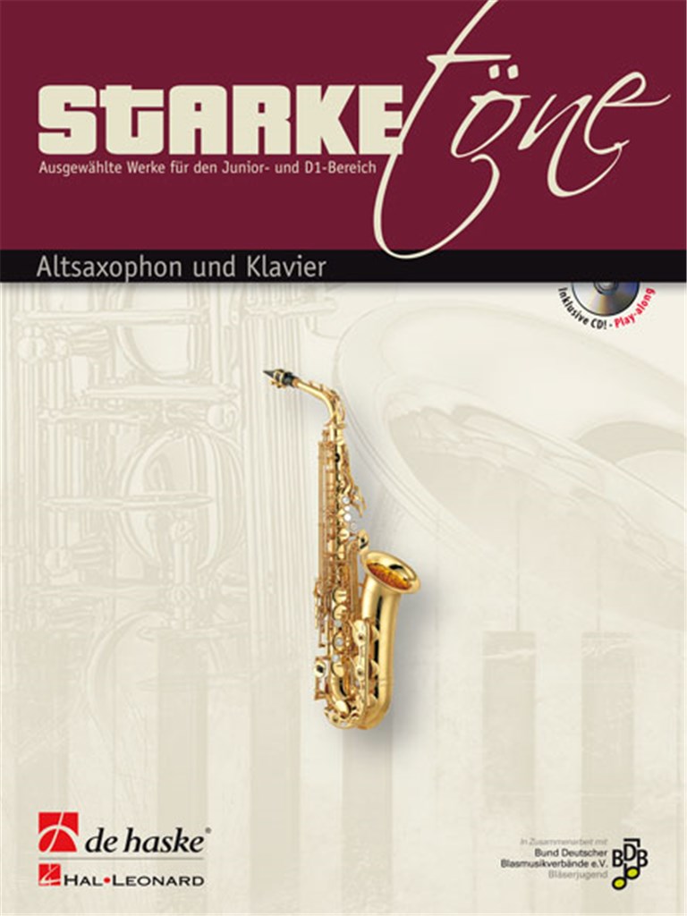 Starke Töne für Altsaxophon und Klavier+ online audio*