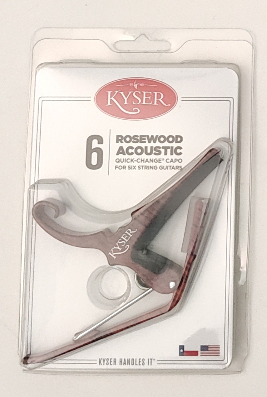 Kyser Kapodaster Westerngitarre Quick Change Palisander*
