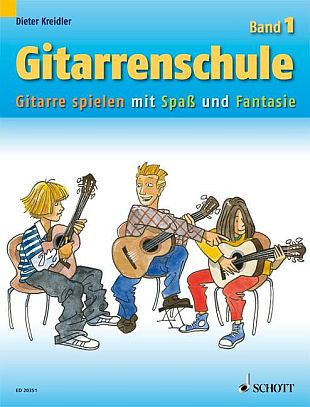 Dieter Kreidler Gitarrenschule Band 1*