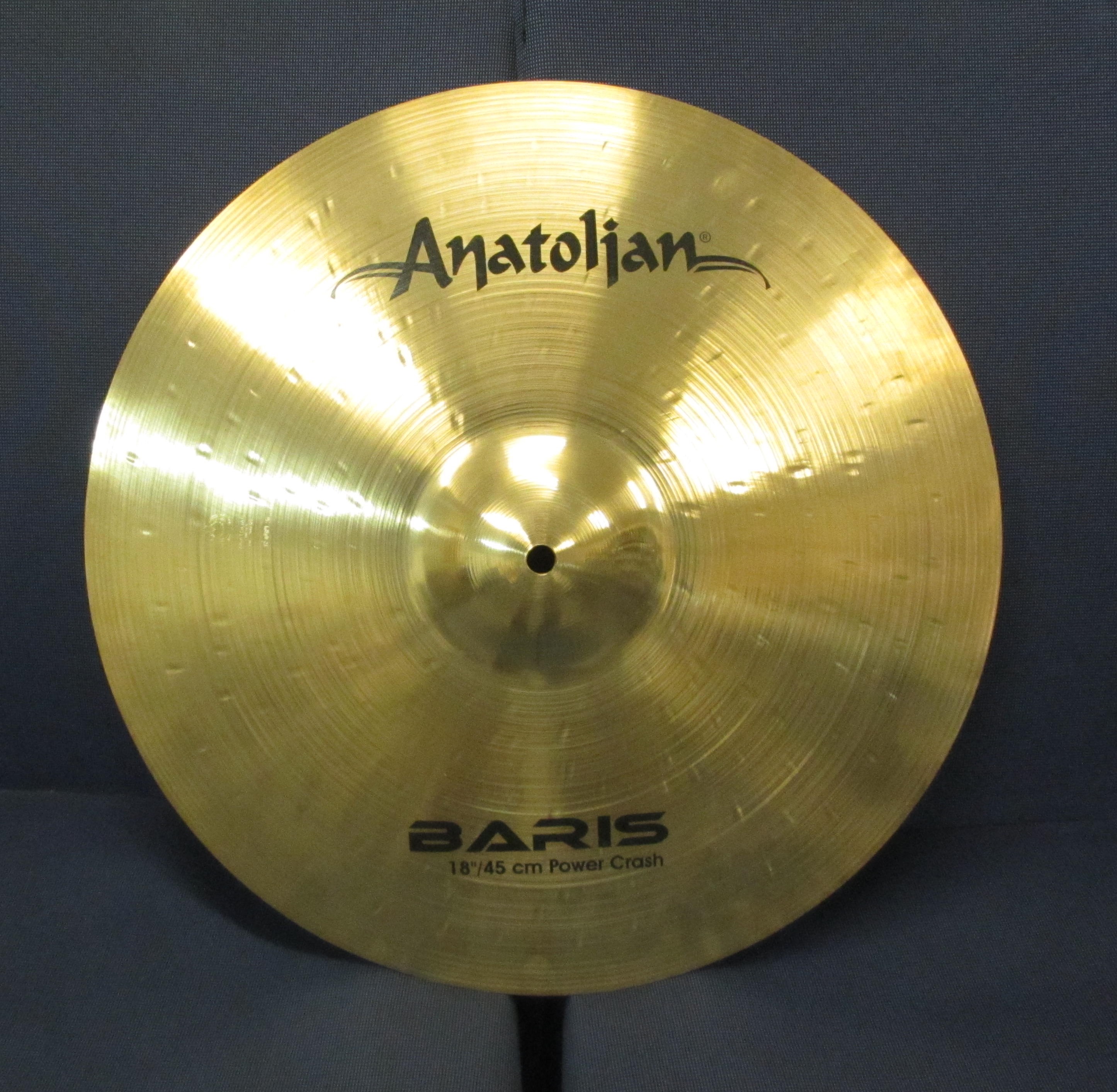 Anatolian 18" Baris Power Crash Brilliant / NOS*