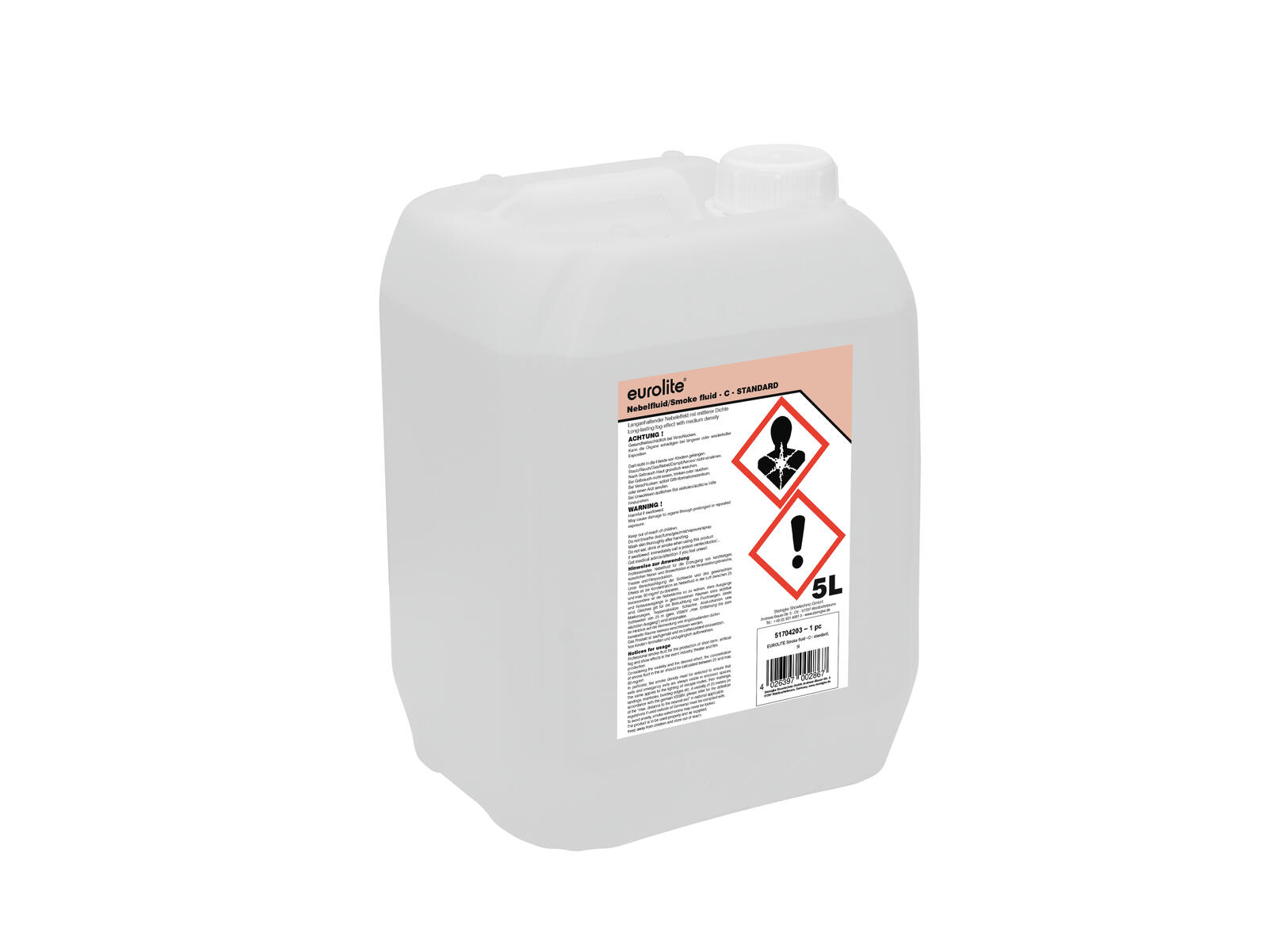 Eurolite Nebelfluid 5 Liter C  Standard