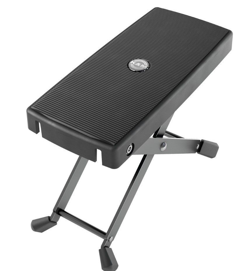 K&M 14640 Gitarrenfußbank -klein- schwarz* K&M 14640 Gitarrenfußbank -klein- schwarz*