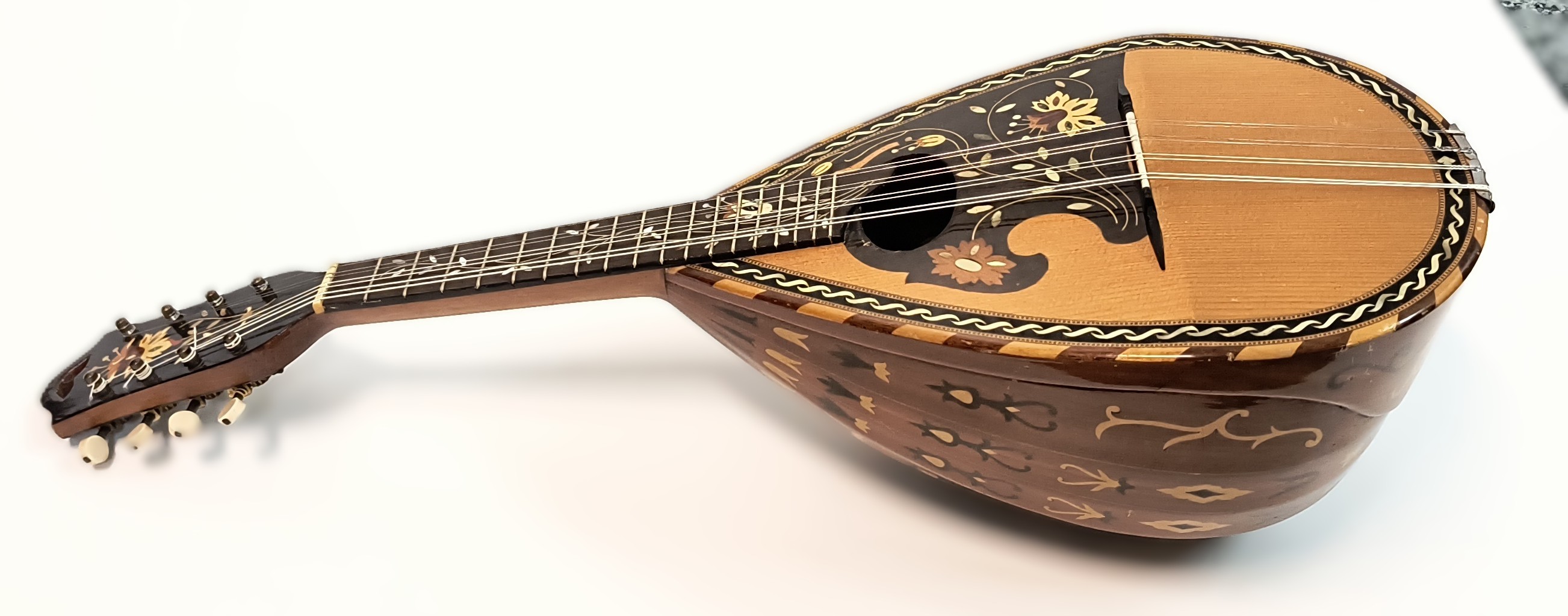 Rundmandoline "Walter Wolfram" mit Koffer - A&V*