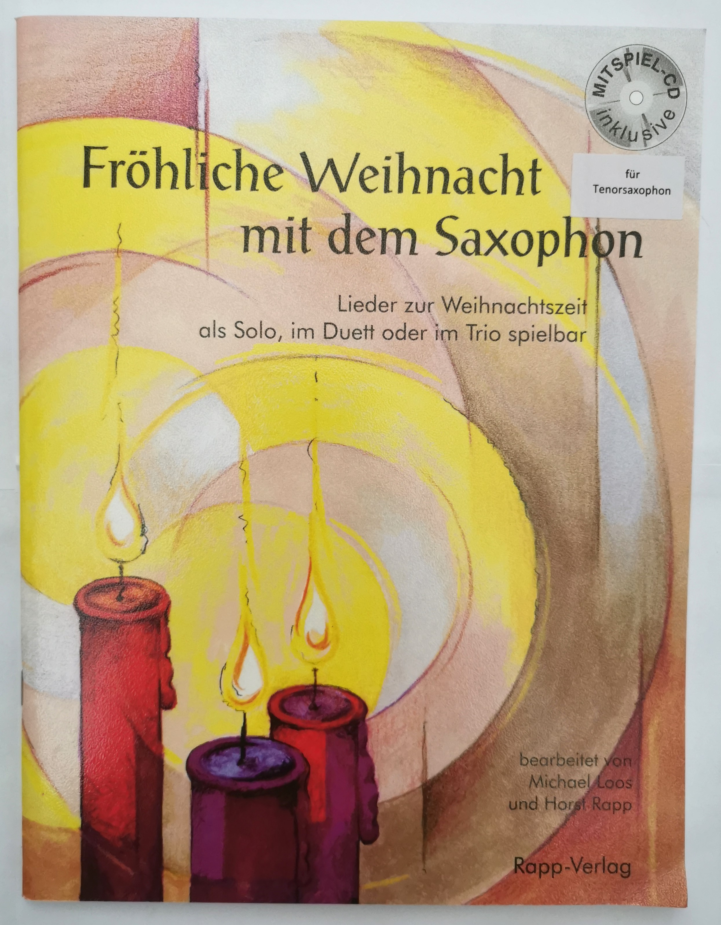Fröhliche Weihnacht Tenorsaxophon+ CD*